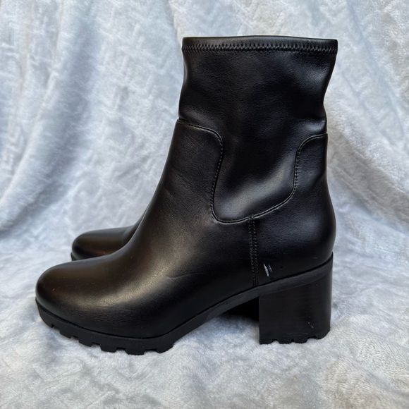 Vionic Ronan Black Water Proof Heeled Boots Women’s Size 8.5 - Picture 8 of 8
